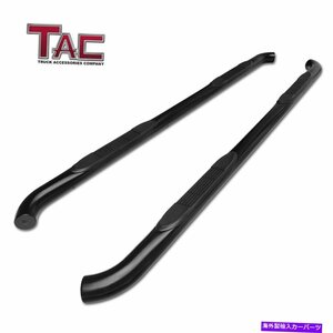 Nerf Bar 2011-2021 Jeep Grand Cherokee 3 サイドステップレールナーフバーランニングボードブラック For 2011-2021 Jeep Grand Cheroke