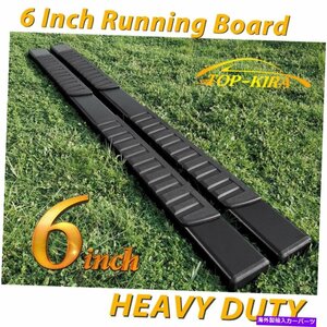 Nerf Bar フィット15-22コロラド/キャニオンエクステンデッドキャブ6 ランニングボードサイドステップnerf bar h blk Fit 15-22 Colorado