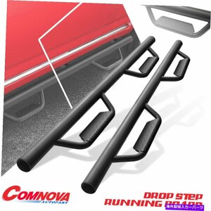 Nerf Bar 2015-2022フォードF-150スーパークルーキャブのネルフバーランニングボードサイドステップフープフープ Nerf Bar Running Board