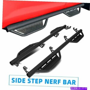 Nerf Bar 2007-2021トヨタツンドラクルーマックスランニングボードサイドステップナーフバーフープ For 2007-2021 Toyota Tundra Crew Max