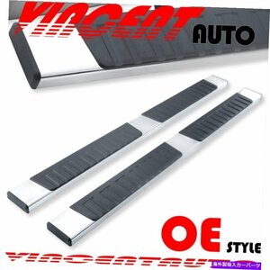 Nerf Bar 2005-2022トヨタタコマアクセス/ext Cab 6 サイドステップナーフバーランニングボードH For 2005-2022 Toyota Tacoma Access/Ex