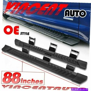 Nerf Bar Fit 2015-2022 Ford F150 Super Crew Cab 6 サイドステップランニングボードNERF BAR BLK V Fit 2015-2022 FORD F150 Super Cre