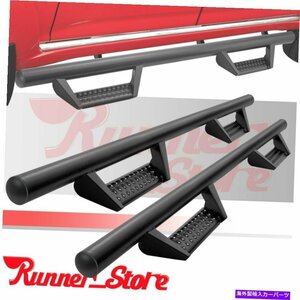 Nerf Bar 09-18ダッジラム1500 2500クルーキャブ3 サイドステップランニングボードnerfバーフープ For 09-18 Dodge Ram 1500 2500 Crew C