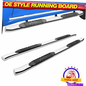 Nerf Bar 4 09-18ダッジRAM 1500クルーキャブランニングボードサイドステップS/S曲線 4 Nerf Bar FOR 09-18 Dodge Ram 1500 Crew Cab Ru