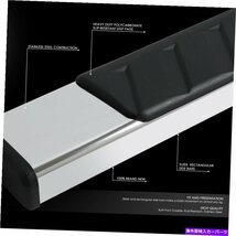 Nerf Bar 5 サイドステップバーランニングボード左+ラム1500/2500/3500クルーキャブ09-22 5 Side Step Bar Running Boards Left+Right f_画像2