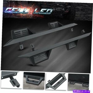 Nerf Bar サイドステップパッド2007-2018のボードを実行しているnerfバーJeepラングラーJK 4ドア Side Steps Pads Running Boards Nerf Ba