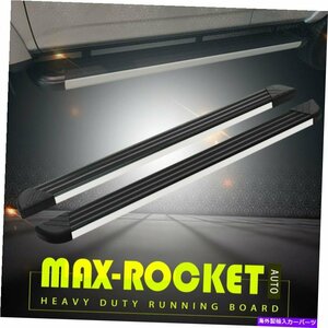 Nerf Bar 10-22のトヨタ4ランナー6 サイドステップナーフバーランニングボードロケットパネルスタイル For 10-22 Toyota 4 Runner 6 Sid