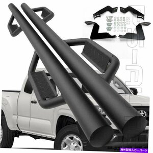 Nerf Bar 05-17のトヨタタコマアクセス/エクステンションキャブショートベッド3 ドロップサイドステップnerfバー For 05-17 Toyota Tacom