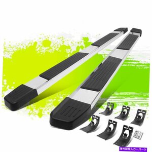 Nerf Bar 6 磨かれたフラットサイドステップナーフバーランニングボード用ダッジラムクルーキャブ09-22 6 Polished Flat Side Step Nerf