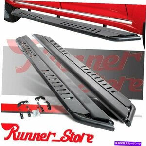 Nerf Bar 07-18用ジープラングラーJK 4dr 6 ランニングボードステッププレートnerfバーサイドステップ For 07-18 Jeep Wrangler JK 4DR 6