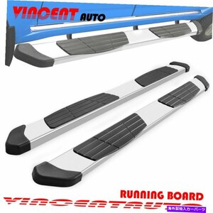 Nerf Bar 6.5インチ19-22ダッジRAM 1500クルーキャブランニングボードステップnerf bar chrome t 6.5 inch For 19-22 Dodge Ram 1500 Crew