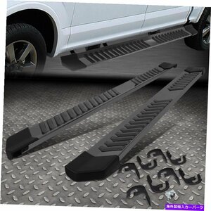 Nerf Bar 04-14フォードF150クルーキャブステンレススチール6 サイドナーフステップバーランニングボード FOR 04-14 FORD F150 CREW CAB