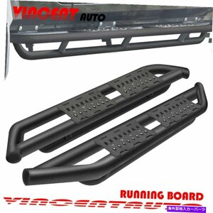 Nerf Bar フィット6 ジープラングラー4ドアJK 07-18サイドステップランニングボードネルフバーオフロード Fit 6 JEEP WRANGLER 4 DOOR J