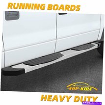 Nerf Bar 07-18シルバラード/シエラクルーキャブ6.5 ランニングボードnerfバーサイドステップSS T FOR 07-18 Silverado/Sierra Crew Cab_画像2