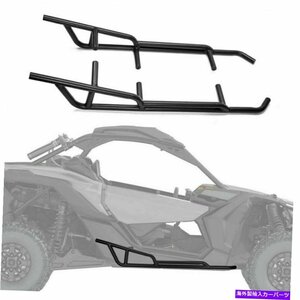 Nerf Bar Kemimoto UTV Side Nerf Bars Rock Sliders for Can Am Maverick X3 Turbo 2017-2022 KEMIMOTO UTV Side Nerf Bars Rock Sliders