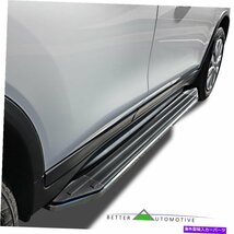 Nerf Bar 5.5 2006-2018のアルミニウムランニングボードトヨタRAV4サイドステップネルフバーブラック 5.5 Aluminum Running Boards for_画像2