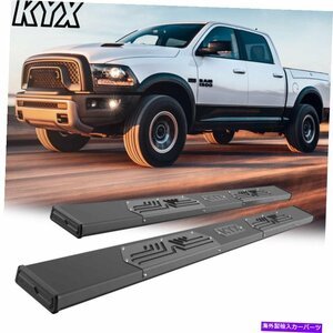 Nerf Bar 2009-2018 Dodge Ram 1500 Quad Cab 6 ランニングボードNERFバーサイドステップKYX for 2009-2018 Dodge Ram 1500 Quad Cab 6