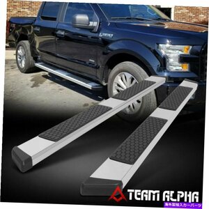 Nerf Bar 2015-2022 Ford F250 [Crew Cab]ステンレス5 フラットボードサイドステップNERFバー Fits 2015-2022 Ford F250 [CREW CAB] Stai