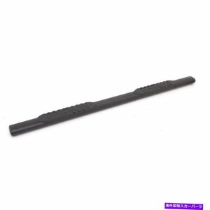 Nerf Bar Lund 24075006 5楕円形のストレートナーフバー。鋼;黒 Lund 24075006 5 In Oval Straight Nerf Bars; Steel; Black