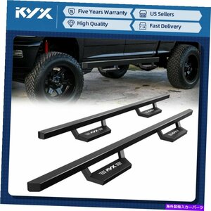 Nerf Bar 2007-2020トヨタツンドラクルーマックスナーフバーサイドステップkyxの新しいランニングボード New Running Boards For 2007-202