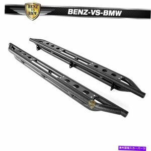 Nerf Bar フィット07-18シエラ/シルバードクルーキャブ6 2PCSランニングボードnerfバーサイドアーマー Fits 07-18 Sierra/Silverado Crew