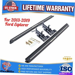 Nerf Bar フォードエクスプローラー2013 2014 2015 2017 2018 2019のランニングボードサイドステップバー2019 Running Board Side Step Ba