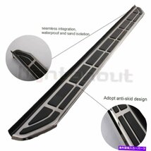 Nerf Bar Infiniti QX60 JX35 2013-2021サイドステップNERFバーの米国在庫ランニングボード US Stock Running Boards for Infiniti QX60 J_画像2