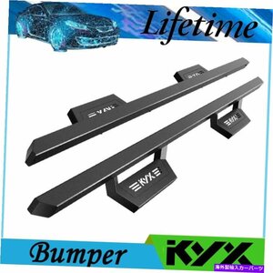 Nerf Bar 2007-2020 TOYOTA TUNDRA CREWMAX KYX NERFバーサイドステップランニングボードNEW For 2007-2020 Toyota Tundra CrewMax KYX Ne