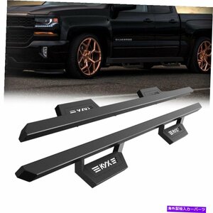 Nerf Bar 07-18のシボレーシルバラード1500/GMCシエラ1500拡張キャブサイドランニングボード For 07-18 Chevy Silverado 1500/GMC Sierra