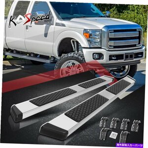 Nerf Bar 5.5 （ハニカムフラット）99-16 F250-550 SDクルーキャブ用のランニングボード 5.5 (HONEYCOMB FLAT) Step Bar Running Boards