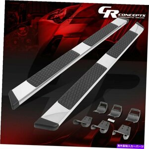 Nerf Bar ペア5.5 2015-2022 F150 F250 F350 CREW CABのステンレス鋼ランニングボード PAIR 5.5 STAINLESS STEEL RUNNING BOARD FOR 201