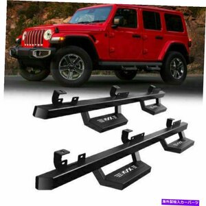 Nerf Bar 2018-2020のジープラングラーJL 4ドアナーフバーサイドステップランニングボード For 2018-2020 Jeep Wrangler JL 4 Door Nerf B