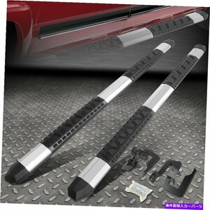 Nerf Bar 04-14フォードF150 4-DRクルーキャブライトウェイト5 アルミニウムサイドステップナーフバー FOR 04-14 FORD F150 4-DR CREW CA