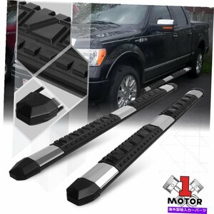 Nerf Bar 5 04-14フォードF150 4DRクルーキャブ用の軽量サイドステップナーフバーランニングボード 5 Lightweight Side Step Nerf Bar R