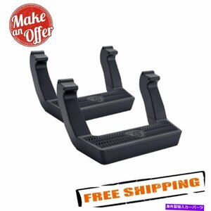 Nerf Bar Carr 113331 LDブラックフープステップ Carr 113331 LD Black Hoop Steps