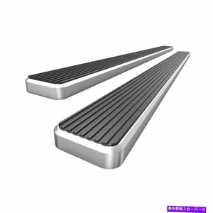 Nerf Bar HDライドボードサイドステップバー6 シルバーフィット11-22ダッジデュランゴ HD Ridez Running Board Side Step Bars 6 Silver