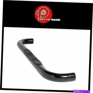 Nerf Bar Dee Zee DZ372211 FITS 09-18 DODGE / RAM 3 キャブの長さの黒い丸いサイドステップ Dee Zee DZ372211 Fits 09-18 Dodge / Ram