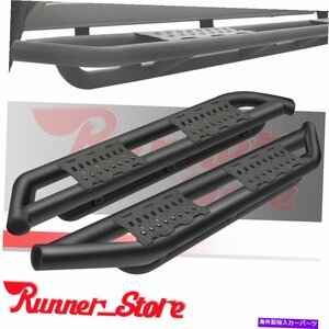 Nerf Bar フィット2022トヨタツンドラクルーマックスランニングボードnerfバーステップボードbx blk Fit 2022 Toyota Tundra Crew Max Run