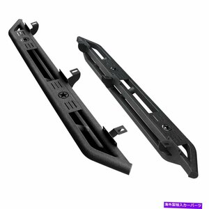 Nerf Bar 2007-2018のボードNERFバーを実行する2xドロップサイドステップジープラングラーJK 4ドア 2x Drop Side Steps Running Board Ner