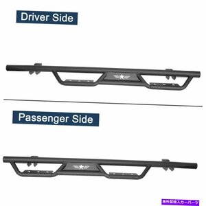 Nerf Bar サイドステップジープラングラーJL 2018-2022 4ドアのためのランニングボード Side Steps Nerf Bar Rails Running Boards for Je