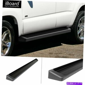 Nerf Bar プレミアム6 ブラックiboardサイドステップフィット03-09トヨタ4ランナーベースモデル Premium 6 Black iBoard Side Steps Fit