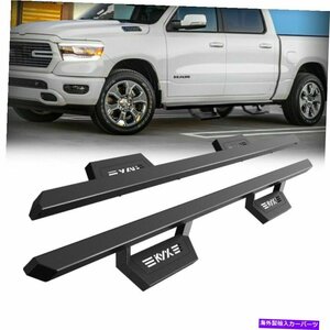 Nerf Bar 2019-2020の新しいKyx Dodge Ram 1500 Crew Cab Running Board Steps Nerf Bars New KYX For 2019-2020 Dodge Ram 1500 Crew Cab