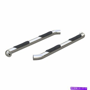 Nerf Bar 2015-2022コロラド/キャニオンクルーの牡羊座3インチステンレスサイドステップナーフバー Aries 3in Round Stainless Side Step