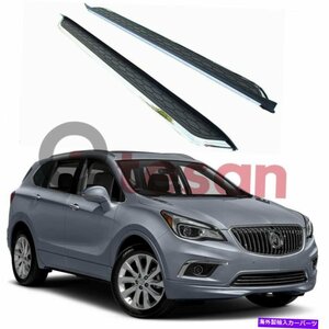 Nerf Bar ビュイック想像のフィット2016-2019固定ボードサイドステップペダルナーフバー Fits for Buick Envision 2016-2019 Fixed Runnin