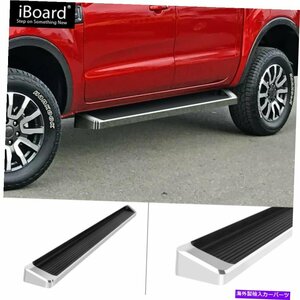 Nerf Bar 6 IBOARDサイドステップナーフバーフィット19-22フォードレンジャースーパークルーキャブ 6 iBoard Side Step Nerf Bar Fit 19