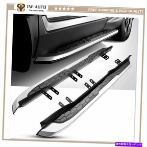 Nerf Bar 固定サイドステップペダルランニングボードNERFバーフィットホンダCRV CR-V 2017-2021 Fixed Side Steps Pedal Running Board Ne