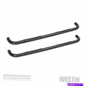 Nerf Bar ウェスティン23-2405 Eシリーズ3ラウンドナーフステップバーフィット04-06ツンドラ Westin 23-2405 E-Series 3 Round Nerf Step