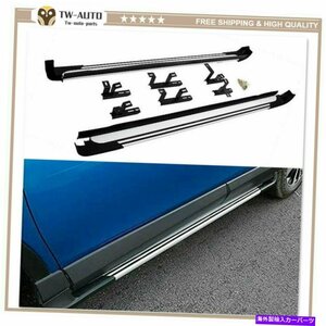 Nerf Bar トヨタRAV4 RAV-4 2016 2017 2018ドアランニングボードサイドステップNERFバーに適合 Fits for Toyota RAV4 RAV-4 2016 2017 201