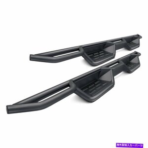 Nerf Bar シボレーコロラド15-22 apgドロップダウンスタイルキャブの長さブラックナーフバー For Chevy Colorado 15-22 APG Drop Down Sty