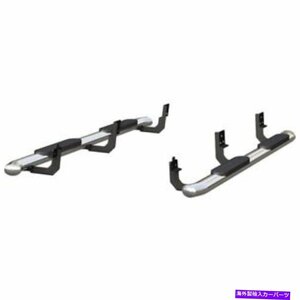 Nerf Bar S223044-2牡羊座2つのnerfバーのセットF150トラックF250 F350ペア用 S223044-2 Aries Set of 2 Nerf Bars New Polished for F150